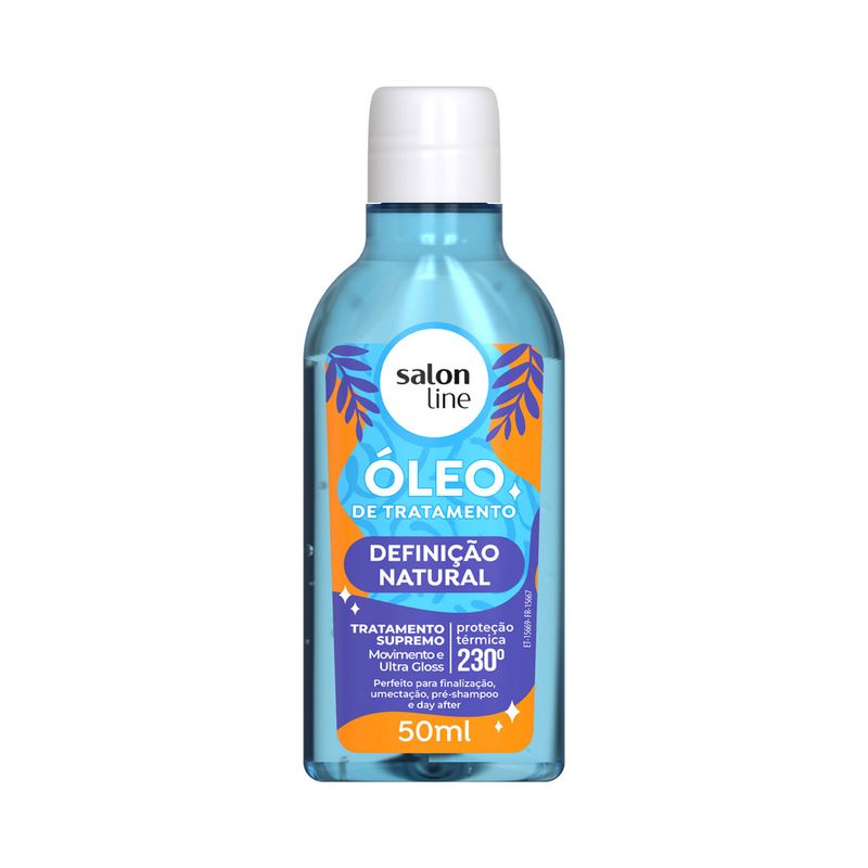 OLEO CAP SALON LINE 50ML XEROSA DEFINICAO NATURAL