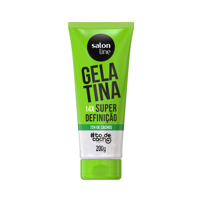 GELATINA SALON LINE 200G TODECACHO SUPER DEFINICAO
