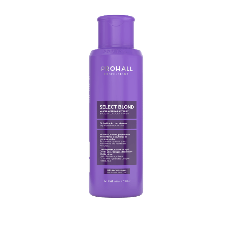 MASC CAP PROHALL 120ML SELECT BLOND ANTIFRIZZ