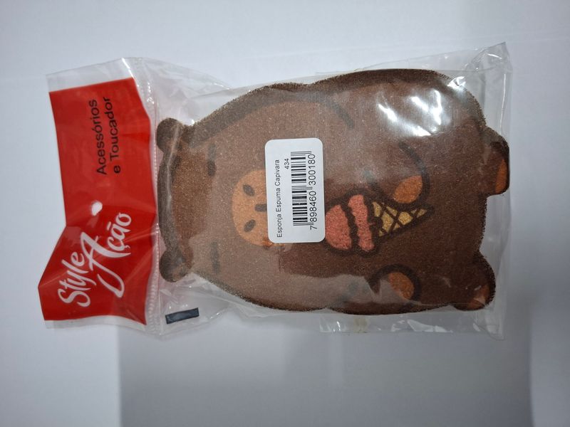 ESPONJA STYLE ACAO ESPUMA CAPIVARA