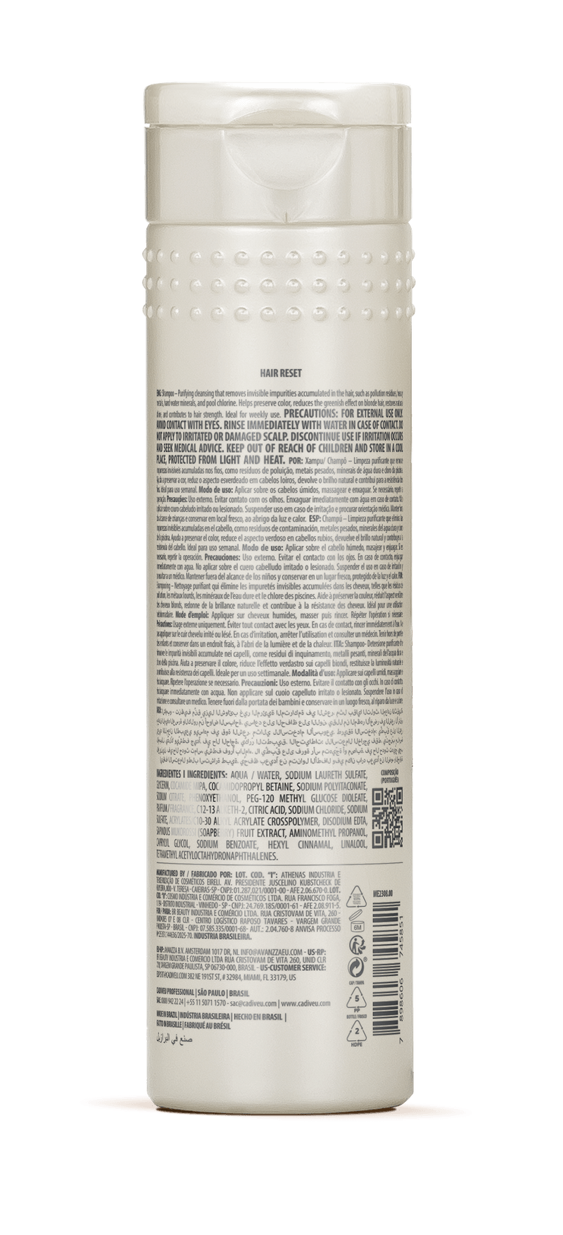 SH CADIVEU 250ML HAIR RESET