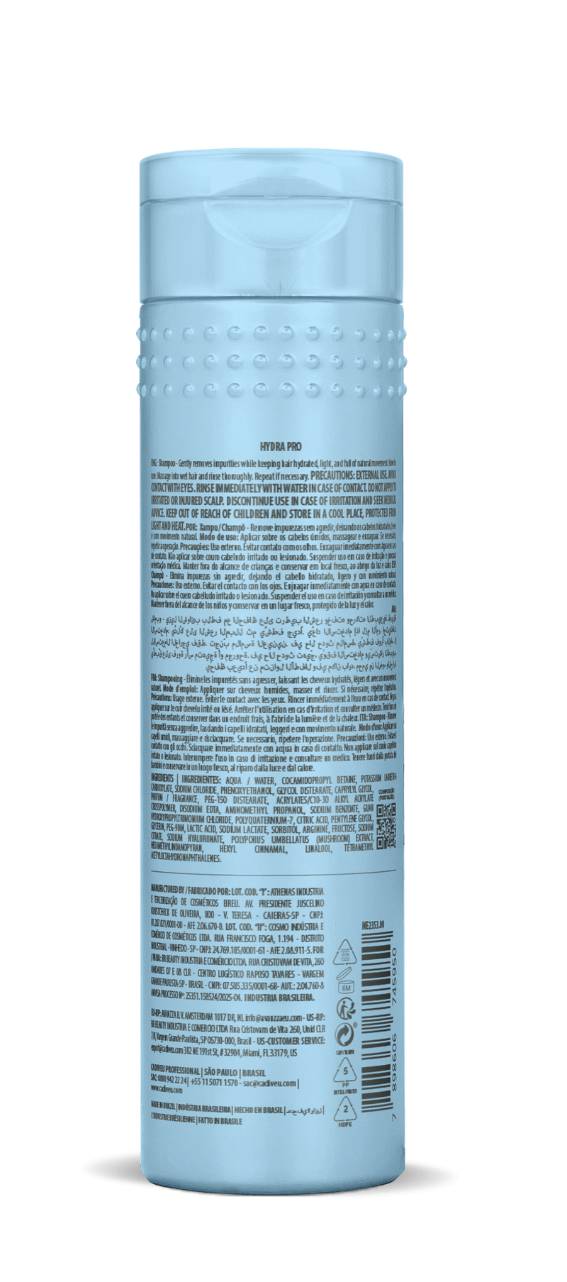 SH CADIVEU 250ML HYDRA PRO
