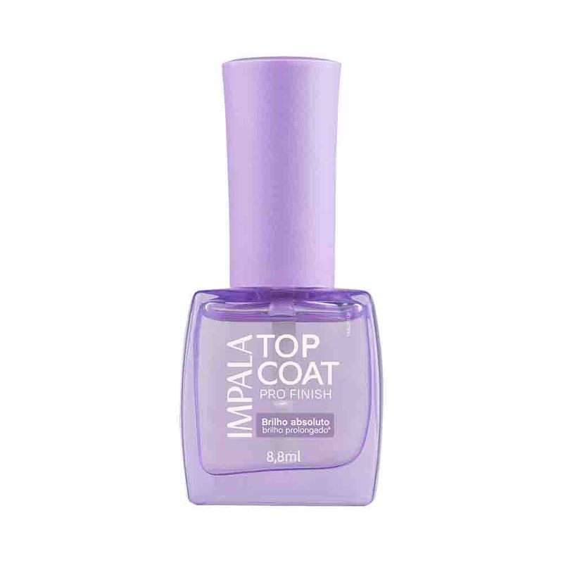 TOP COAT IMPALA 8,8ML PRO FINISH BRILHO ABSOLUTO
