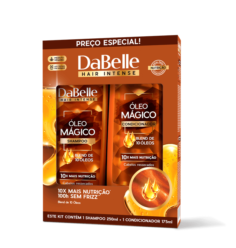 KIT DABELLE SH+COND 425ML OLEO MAGICO