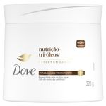MASC TRAT DOVE 320G NUTRICAO+TRI OLEOS