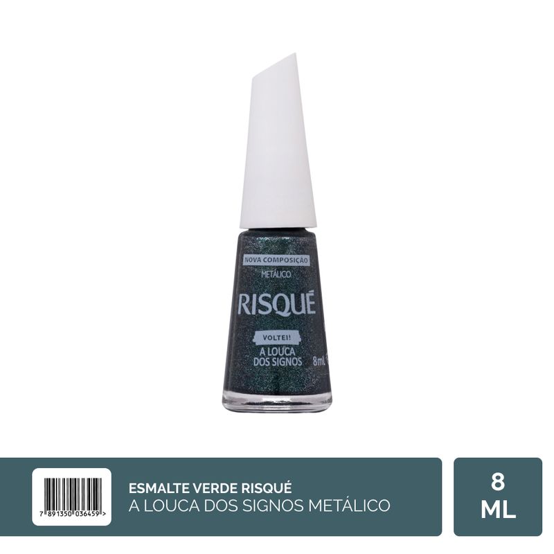 ESM RISQUE 8ML METAL.A LOUCA DOS SIGNOS