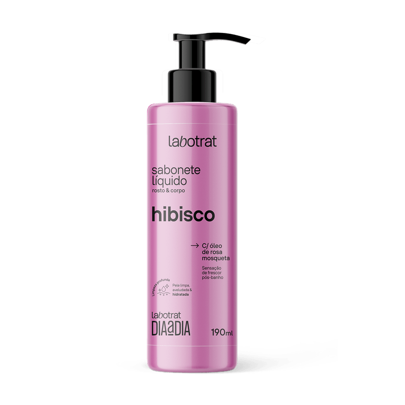 SAB LIQ LABOTRAT 190ML DIA A DIA HIBISCO