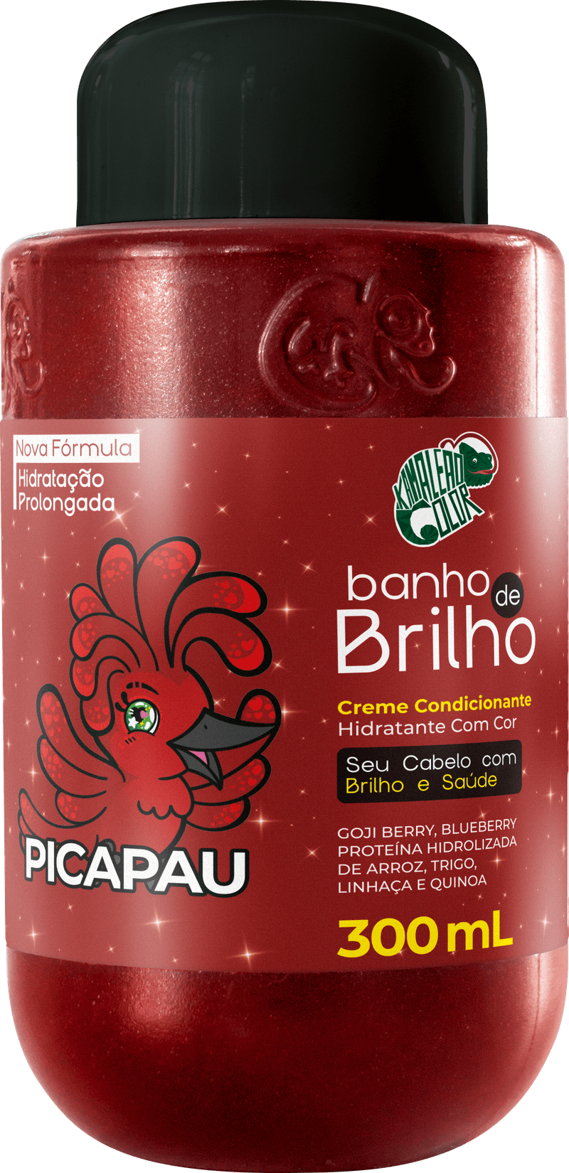 MASC CAP KAMALEAO 300ML BANHO B.PICA PAU