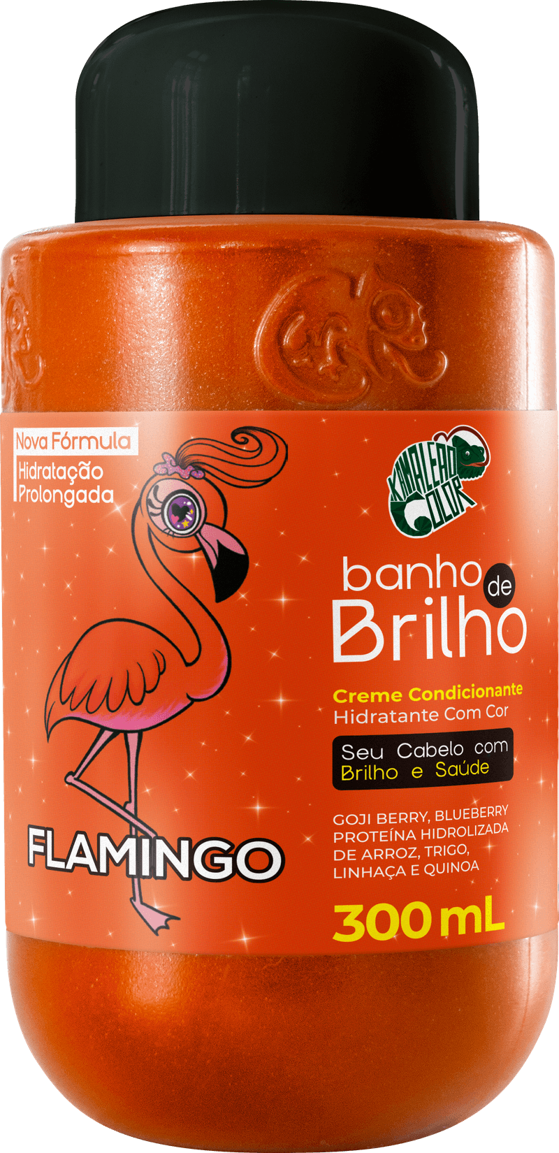 MASC CAP KAMALEAO 300ML BANHO B.FLAMINGO