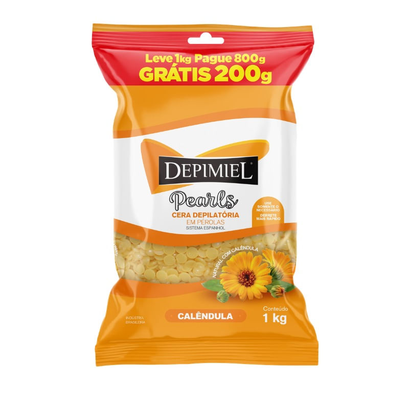 CERA DEPIL DEPIMIEL 1KG CALENDULA