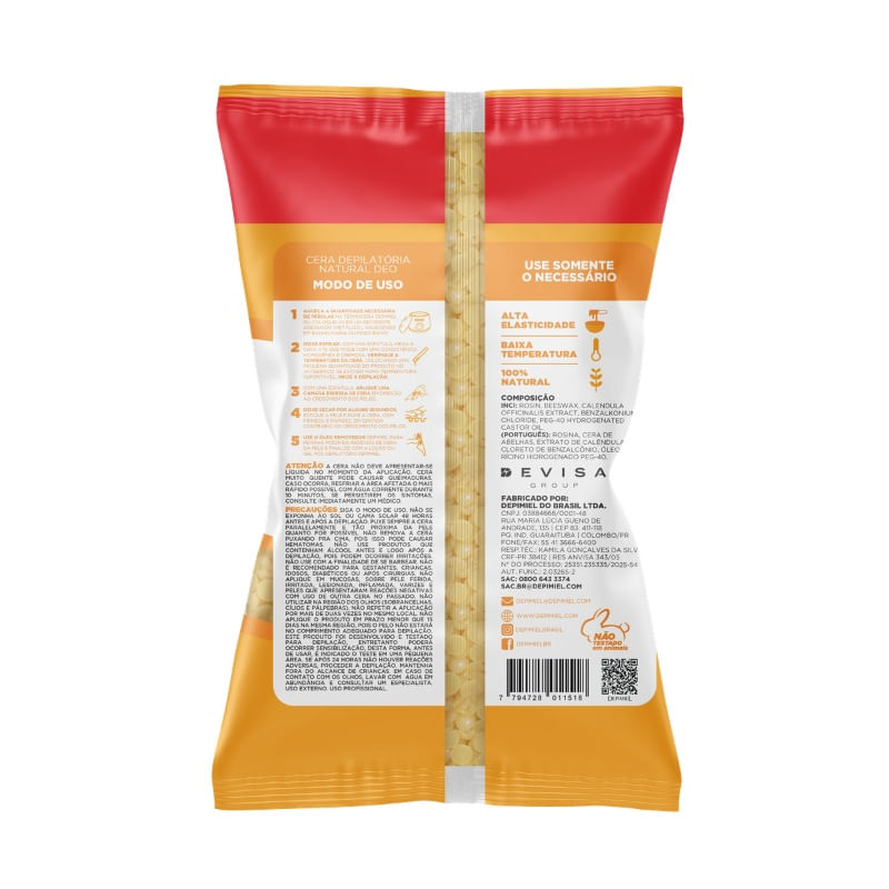 CERA DEPIL DEPIMIEL 1KG CALENDULA