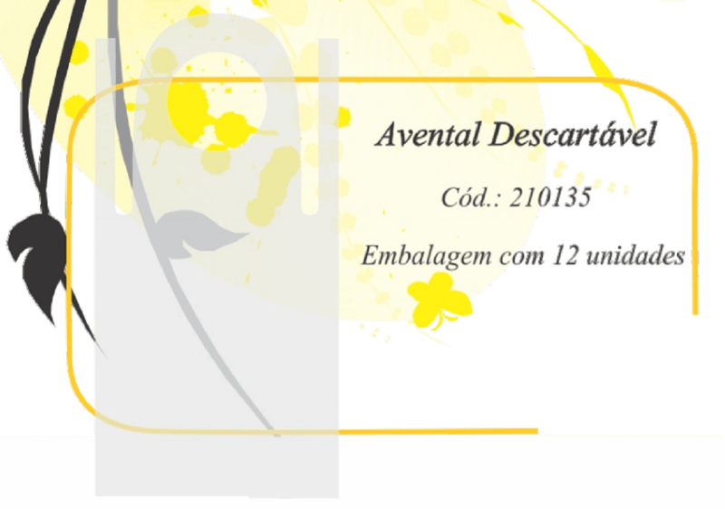 AVENTAL CAPRICHOSA DESACRTAVEL C/12