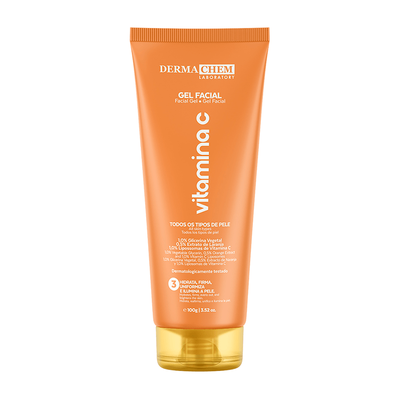 GEL FACIAL DERMACHEM 100G VITAMINA C