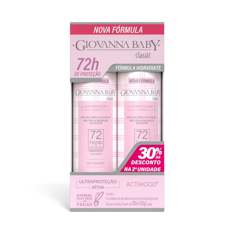 KIT GIOVANNA B DES AERO PACK C/2 72HRS CLASSIC