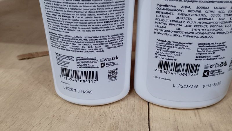 KIT PROHALL SH+COND 600ML SELVE CLEAN