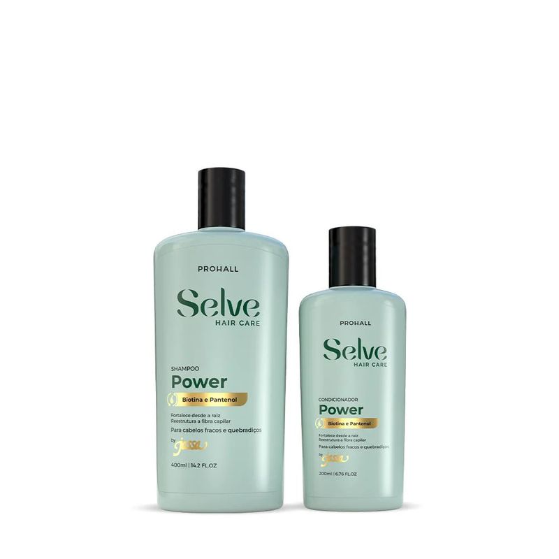 KIT PROHALL SH+COND 600ML SELVE POWER