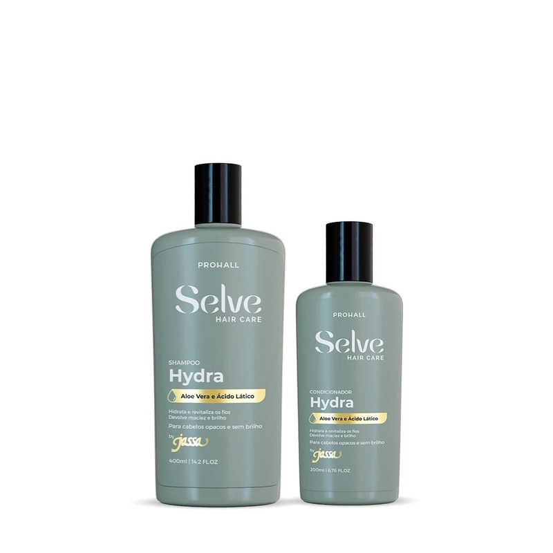 KIT PROHALL SH+COND 600ML SELVE HYDRA