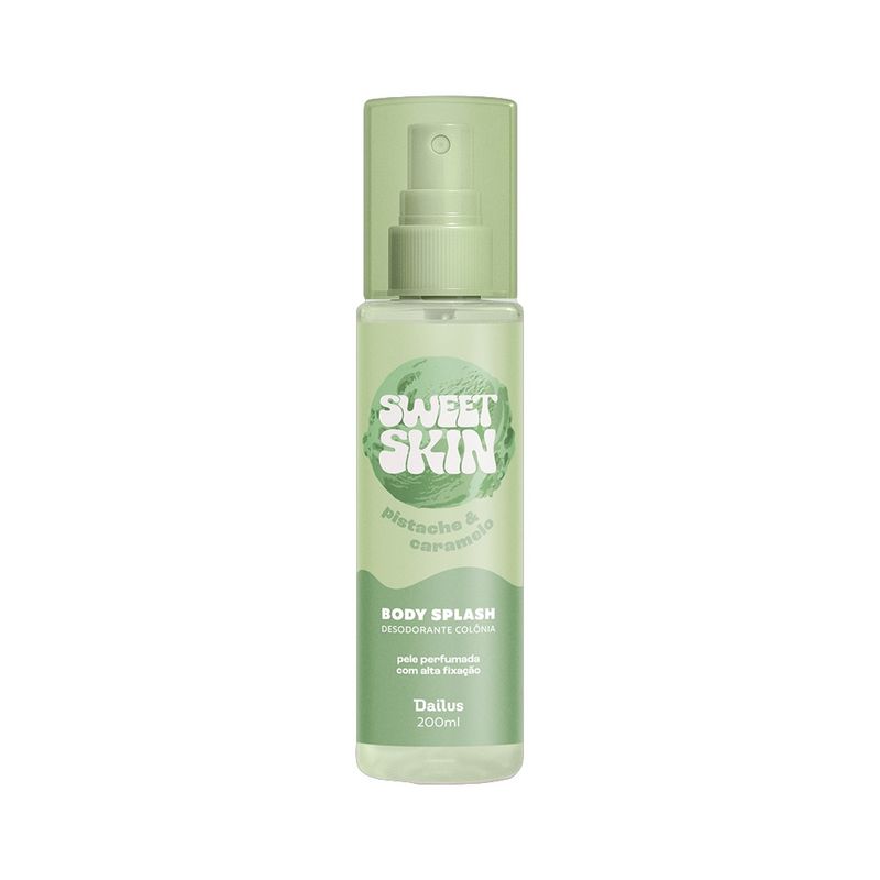 BODY SPLAS DAILUS 200ML PISTACHE E CARAMELO