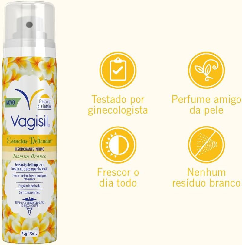 DES INT VAGISIL 45G ESSENCIAS DELICADAS