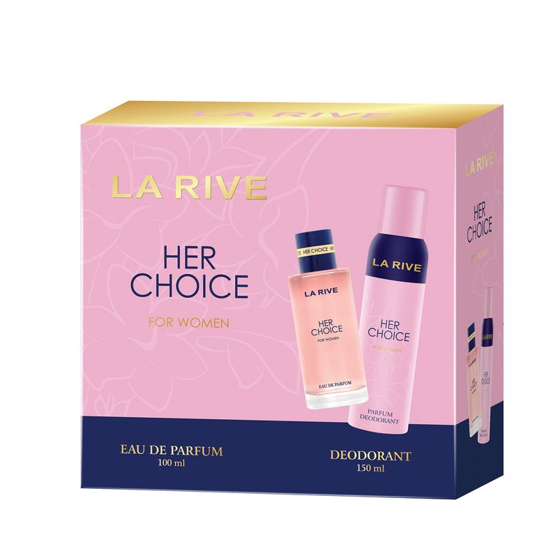 KIT LA RIVE PERF+DES 250ML HER CHOICE