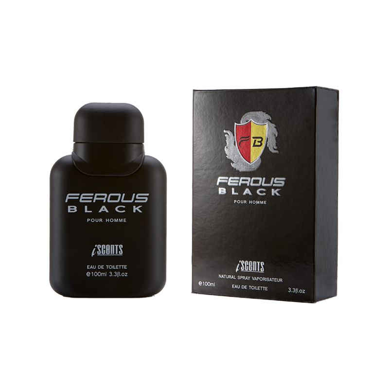 AGUA COL I SCENTS 100ML EDT MASC.FEROUS BLACK
