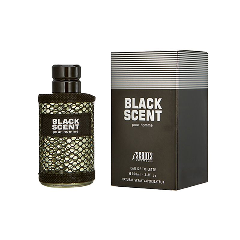 AGUA COL I SCENTS 100ML EDT MASC.BLACK SCENT