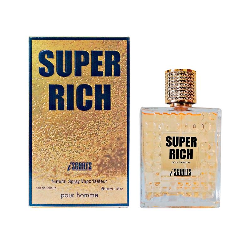 AGUA COL I SCENTS 100ML EDT MASC.SUPER RICH