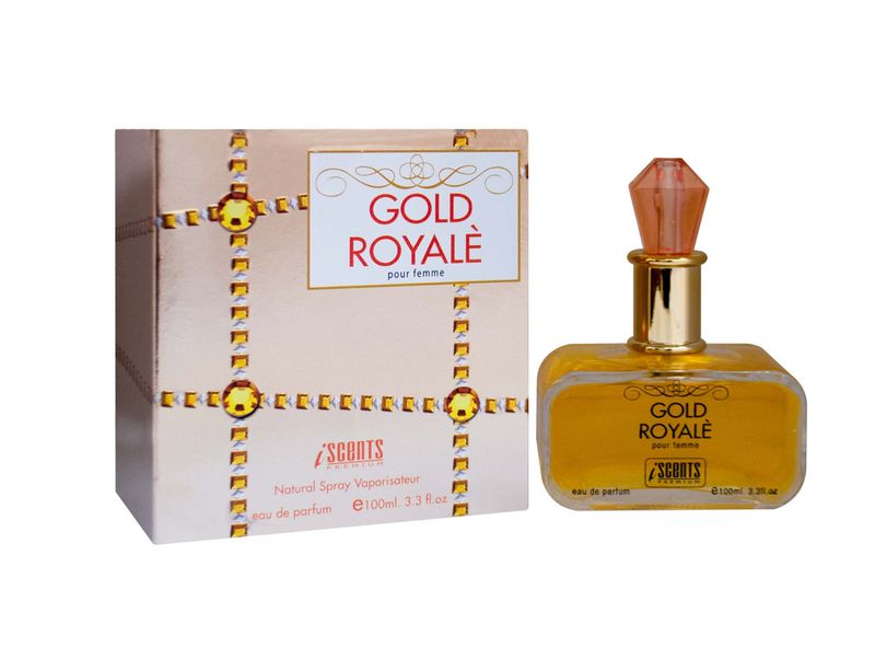 AGUA COL I SCENTS 100ML EDP FEM.GOLD ROYALE