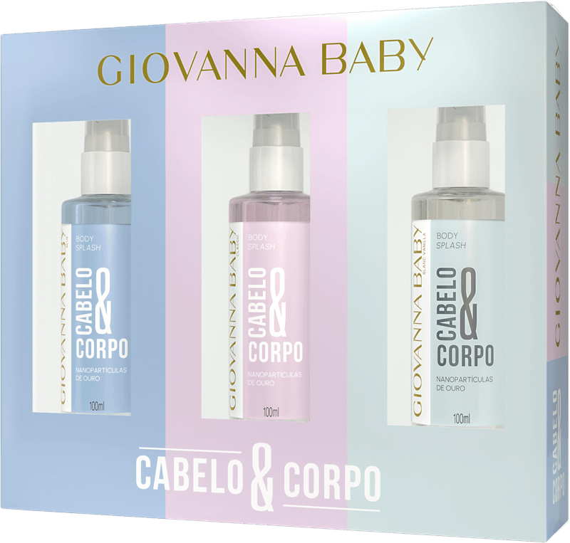 KIT GIOVANNA B BODY SPLAS 300ML MINI BLUE/CLAS/VAN