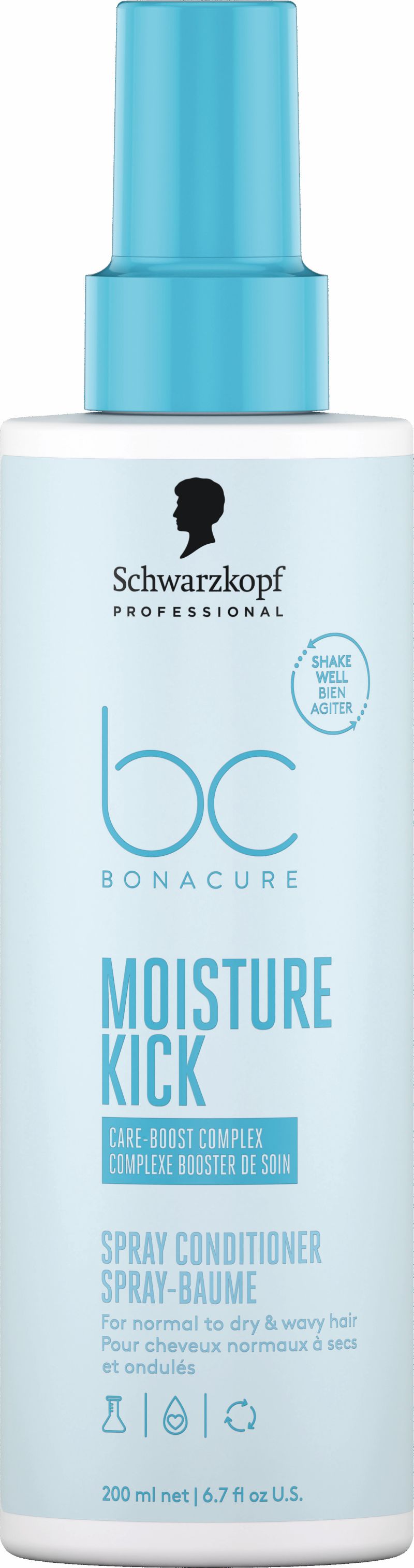 COND BONACURE 200ML SPRAY MOISTURE KICK