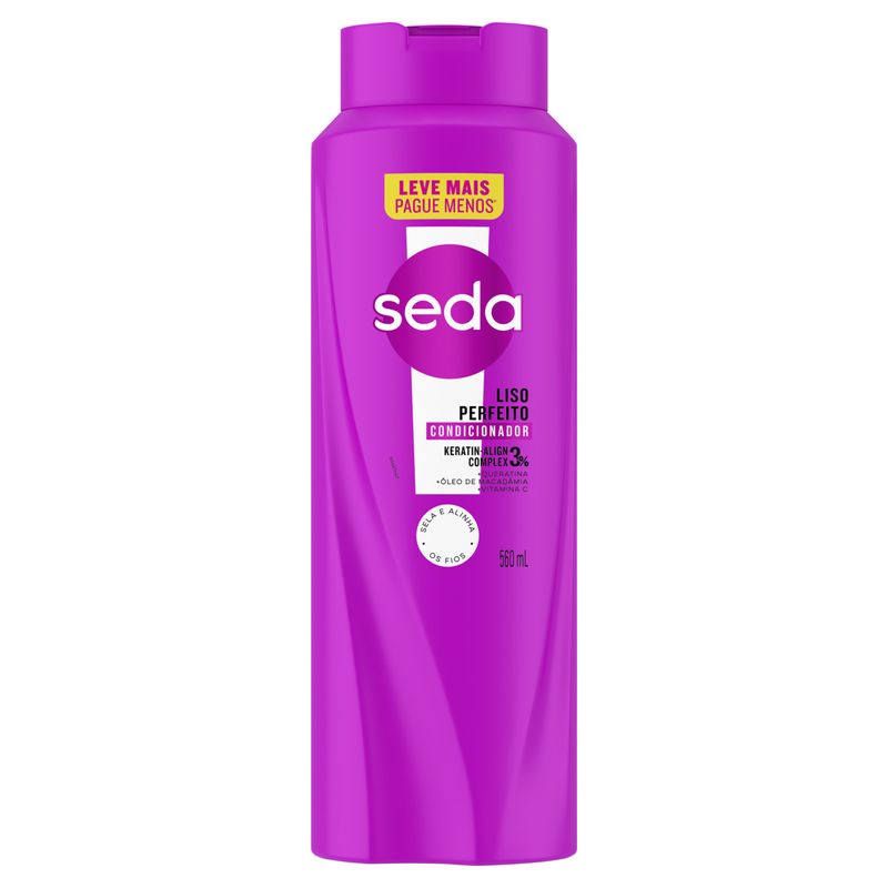 COND SEDA 560ML LISO PERFEITO
