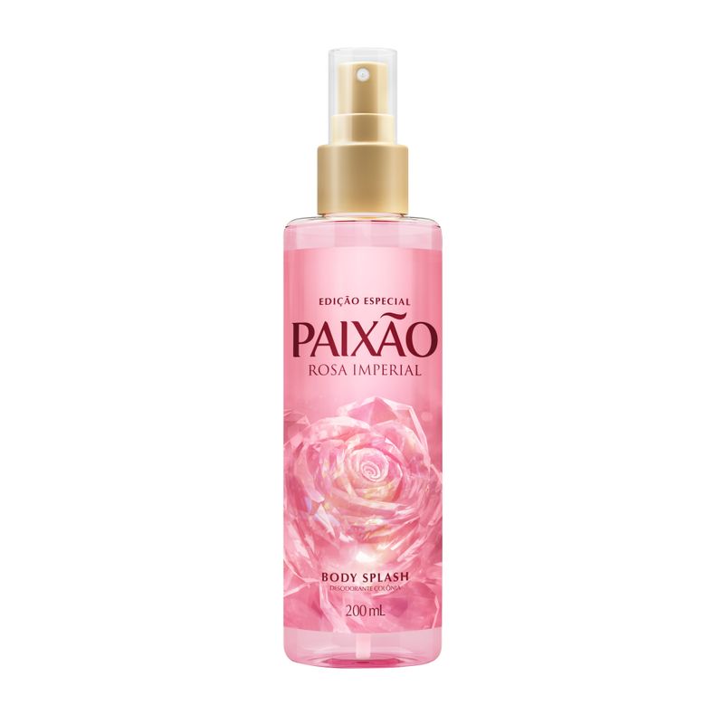 BODY SPLAS PAIXAO 200ML BS ROSA IMPERIAL