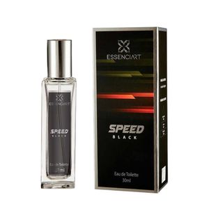 Perfume Essenciart Speed Black Eau de Toilette Masculino 30ml