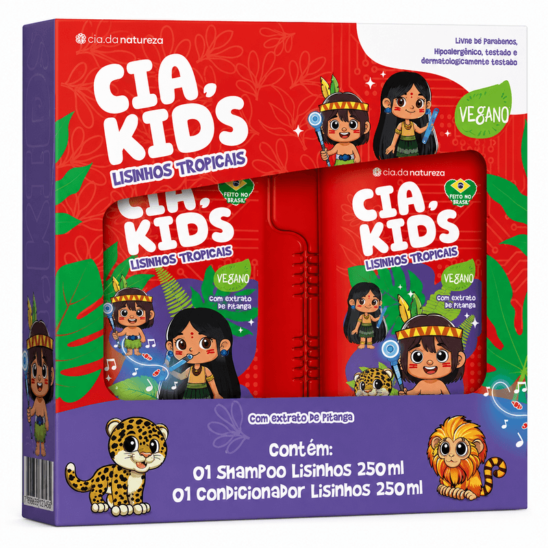 KIT CIA DA NAT SH+COND 500ML CIA KIDS
