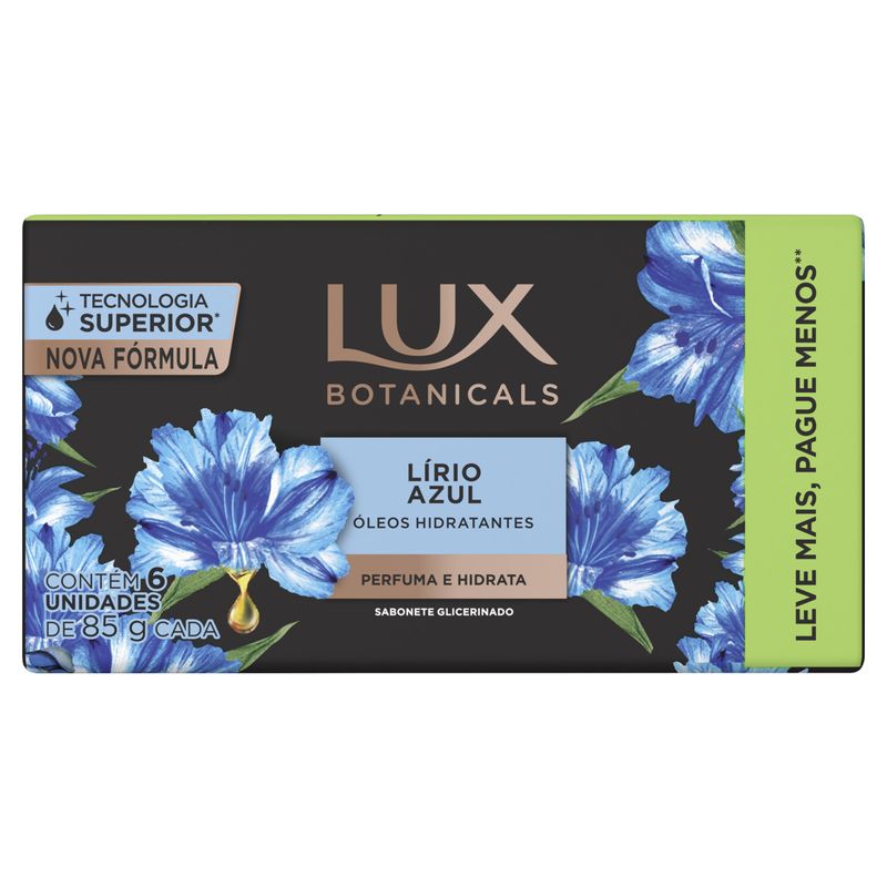 KIT LUX SAB LIRIO AZUL C/6