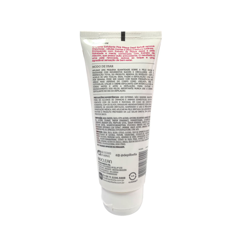 CREME DEPILBELLA 100G ESFOLIANTE PINK PITAYA
