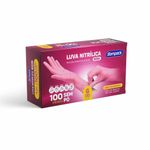 LUVA DESC BOMPACK NITRILICA ROSA G