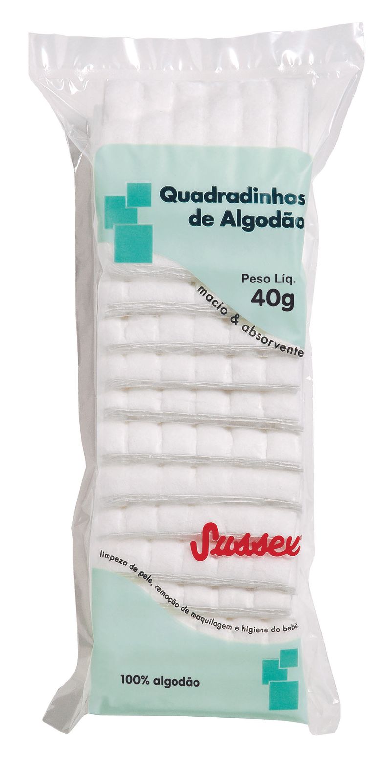 ALGODAO SUSSEX 40G QUADRADINHO