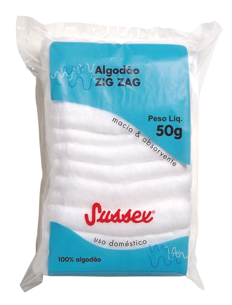 ALGODAO SUSSEX 50G ZIG-ZAG
