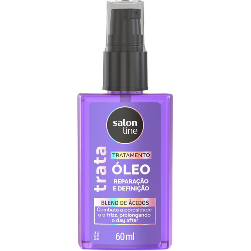 OLEO CAP SALON LINE 60ML REPARACAO E DEFINICAO