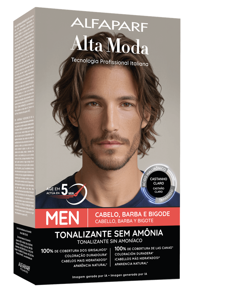 TONALIZ ALTAMODA 60G MEN CASTANHO CLARO