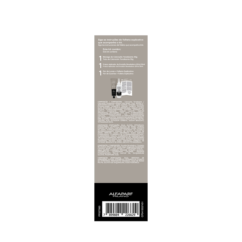 TONALIZ ALTAMODA 60G MEN CASTANHO CLARO