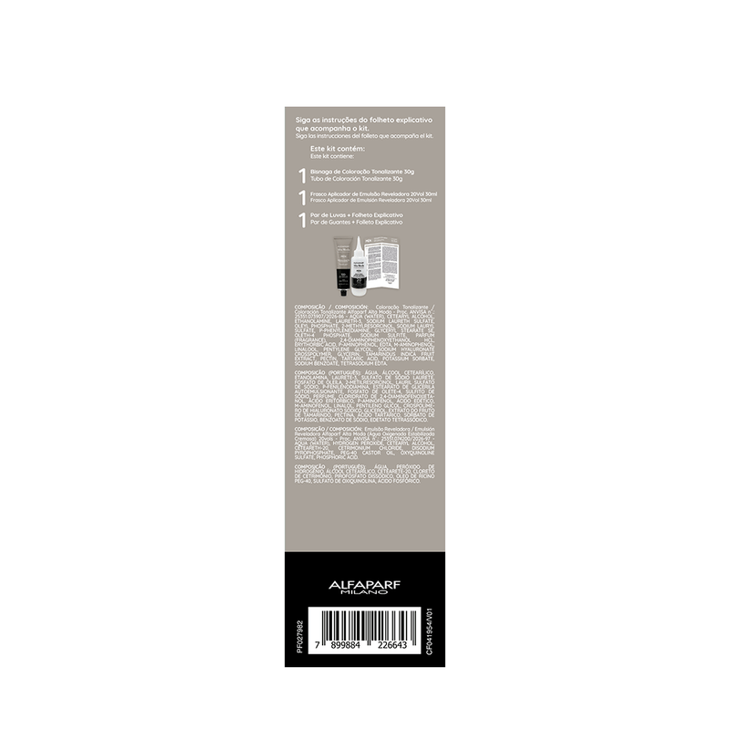 TONALIZ ALTAMODA 60G MEN CASTANHO ESCURO