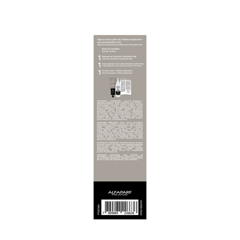 TONALIZ ALTAMODA 60G MEN CASTANHO MEDIO